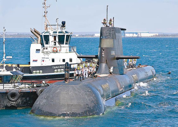 澳洲現役潛艇  僅一艘可隨時戰鬥