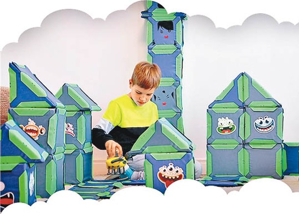 潮流創意：磁力玩具砌收納櫃  實用慳位