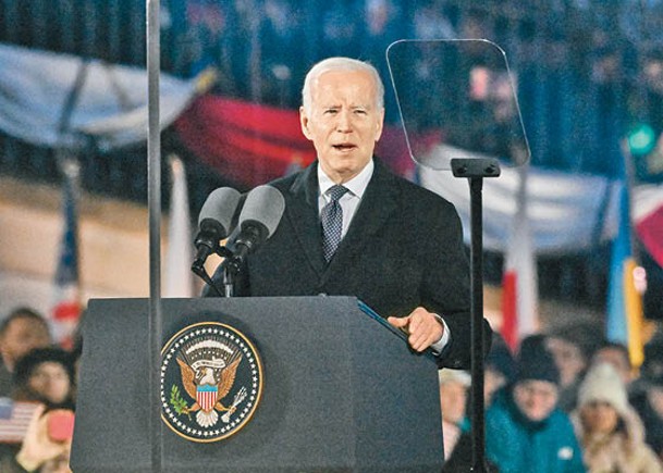 拜登的年齡成為能否連任總統關鍵。（Getty Images圖片）