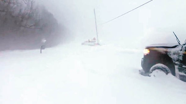 事發時暴風雪十分猛烈，坎帕尼亞決定幫助南韓遊客。