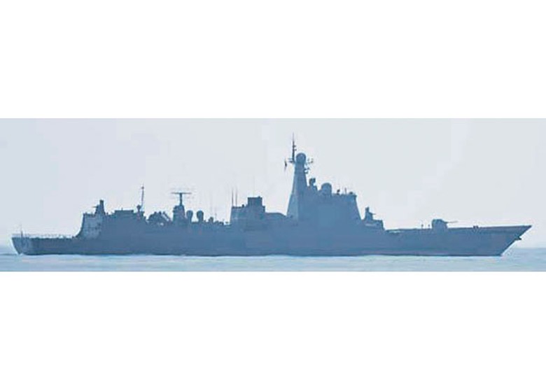 中國052C型驅逐艦濟南號