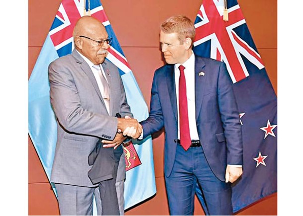 斐濟審視延續與華警務合作協議