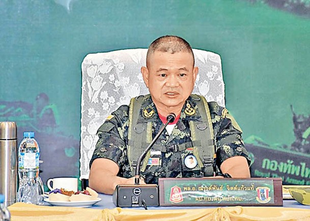 李尚福晤泰國司令  推動陸軍合作