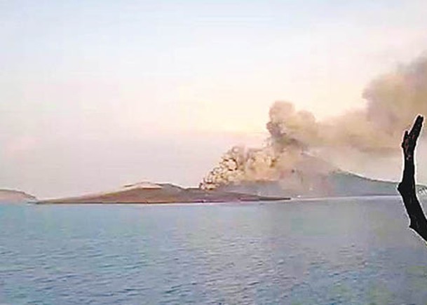 印尼火山爆發  濃煙高達3公里