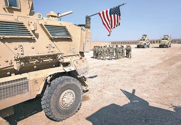 美國在敍利亞派駐地面部隊。<br>（Getty Images圖片）