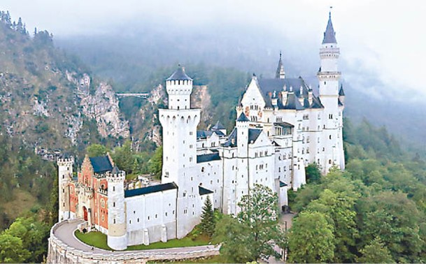 新天鵝堡是德國著名景點。（Getty Images圖片）