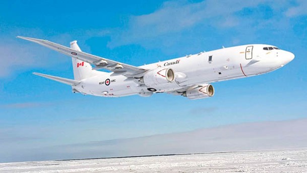 加拿大P8海神反潛偵察機測到敲擊聲。