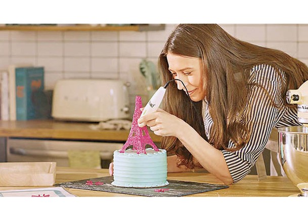 潮流創意：3D打印筆  畫出糕點糖裝飾