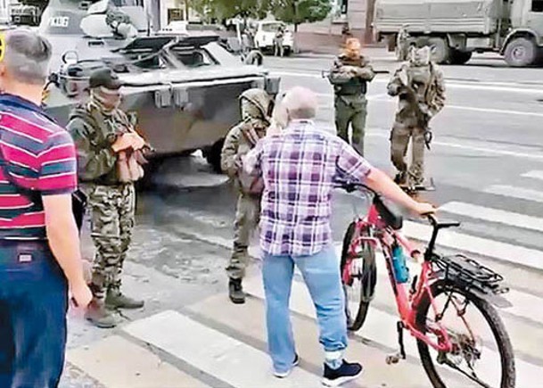 控制俄南部軍區  僱傭兵遭民眾指罵