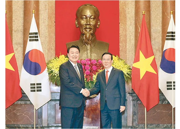 尹錫悅訪越南  加強經濟合作
