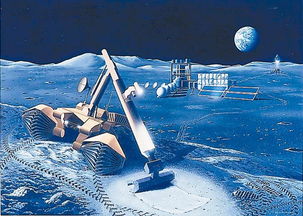 研AI建月球基地  克服惡劣環境