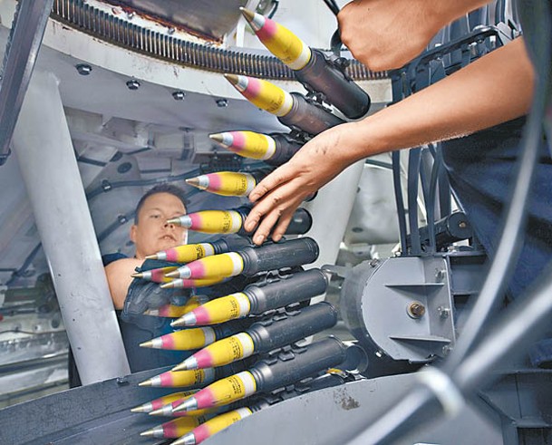 台灣向美國要求採購30毫米彈藥。