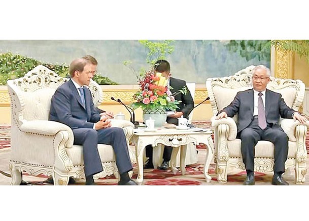 中俄副總理北京會面  談工業合作