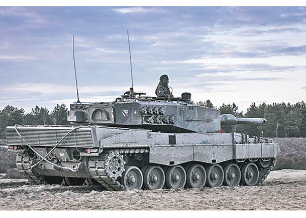 烏克蘭獲得德國製坦克。