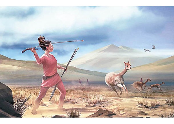 分析9000年骸骨  證女性也善狩獵