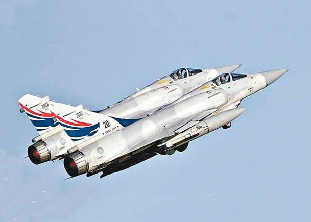 台空軍已與生產幻影戰機的法國原廠簽署延壽合約。
