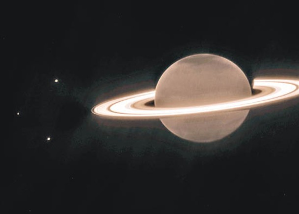 土星環發光照曝光