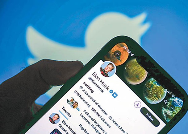 Twitter因收費決定引起部分用戶不滿。（Getty Images圖片）