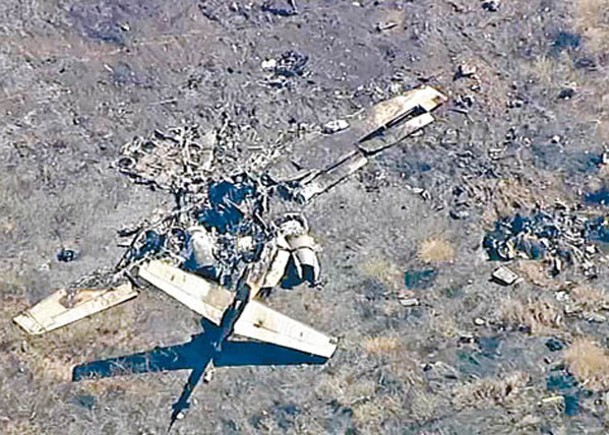 加州飛機失事  6乘客遇難