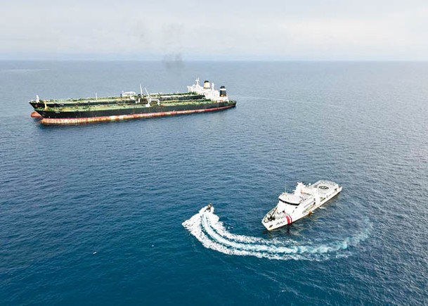 印尼扣伊朗船  指非法供油
