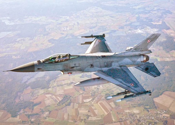 烏克蘭即將獲得F16戰機加強制空能力。