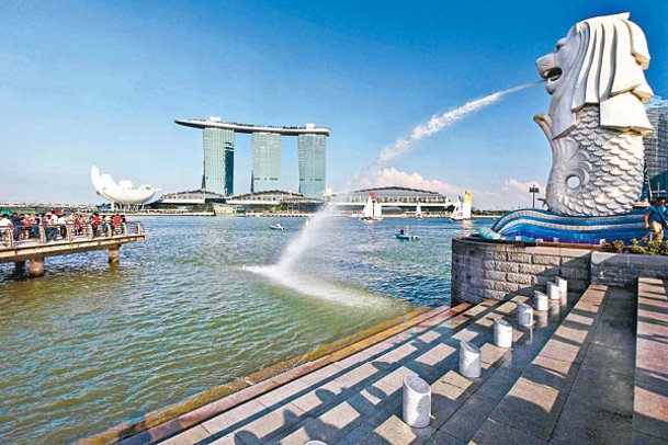 新加坡清廉指數在亞洲排首位。  （Getty Images圖片）