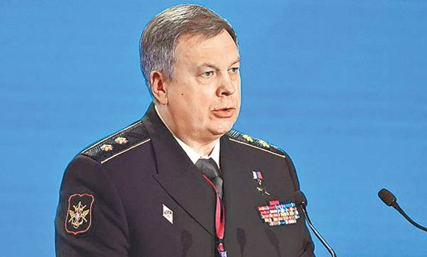 聯邦軍隊總參謀部<br>情報總局第一副局長阿列克謝耶夫