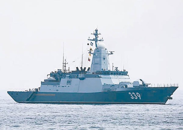俄軍派出齊登扎波夫號。