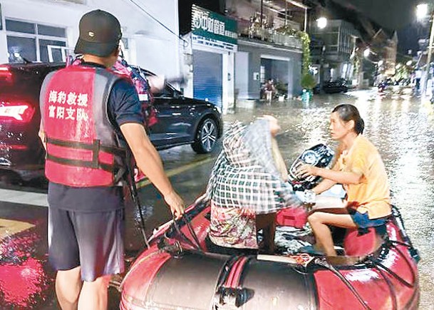 杭州暴雨5死2失蹤  遼寧疏散2400人