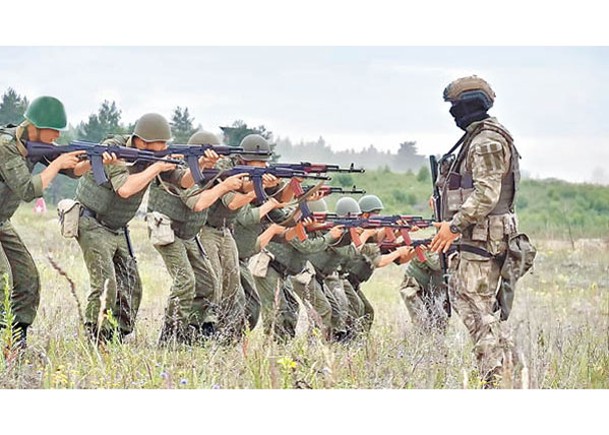 瓦格納僱傭兵已移駐白羅斯，並與當地內衞部隊聯合訓練。