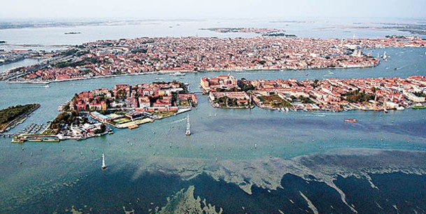 威尼斯受旅客過多等問題影響。（Getty Images圖片）