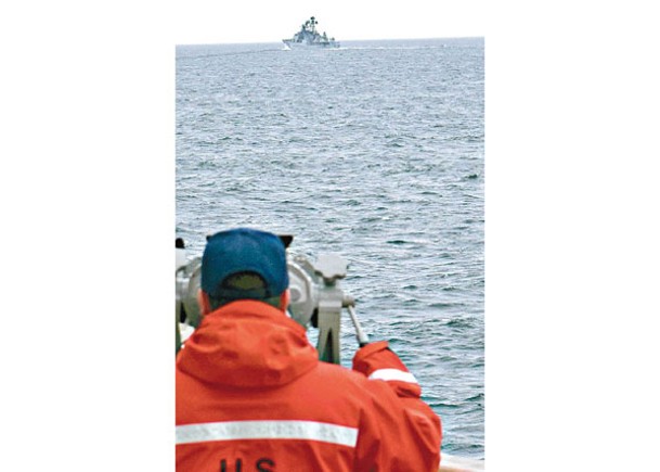 中俄11艦駛近阿拉斯加  美軍海空監視