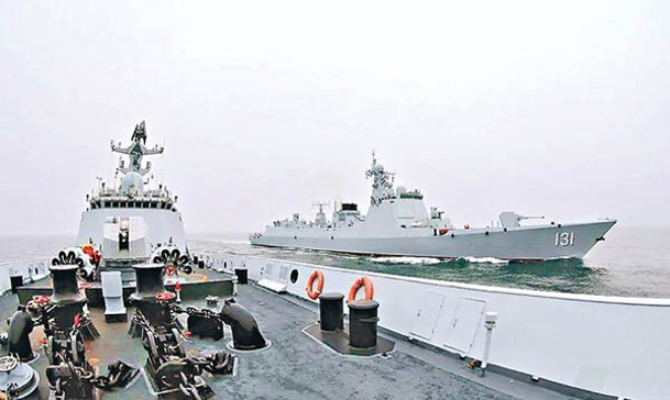 解放軍東部戰區海軍定期在東海展開實戰化訓練。