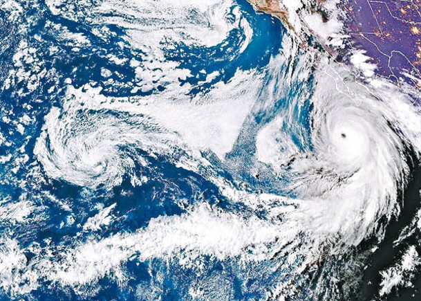 颶風逼近  南加州首發警報