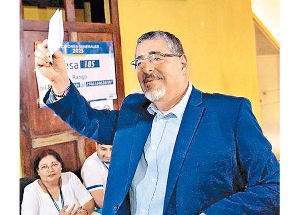 危地馬拉反貪候選人  爆冷勝出