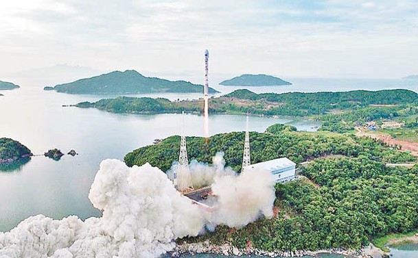 北韓早前曾發射千里馬一號運載火箭但失敗收場。
