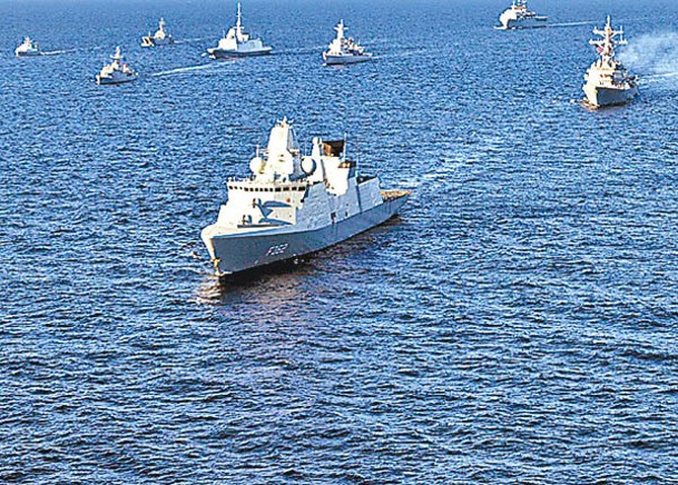 北約經常在波羅的海舉行海軍演習。