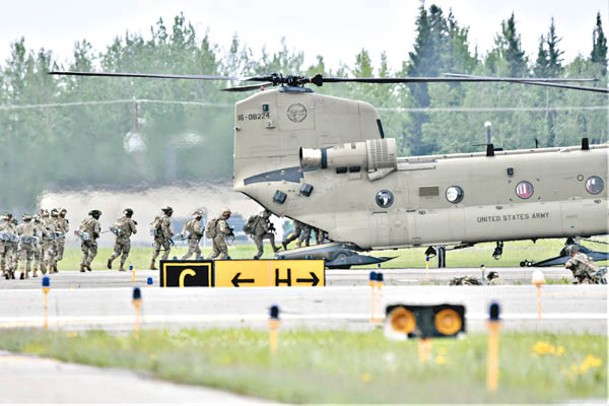 曾有中國遊客稱預訂了韋恩賴特堡陸軍基地（圖）內的酒店。