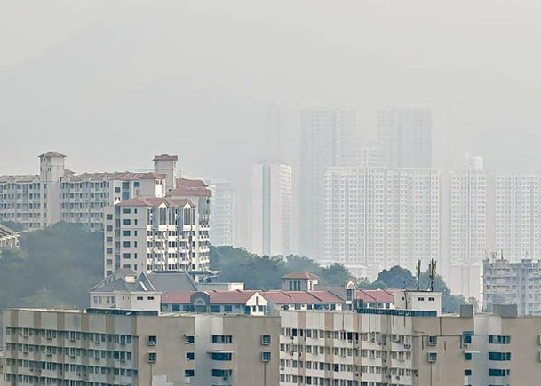 檳城空氣質素欠佳。