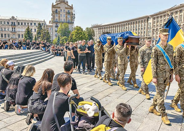 烏克蘭在戰場損失大量士兵。（Getty Images圖片）