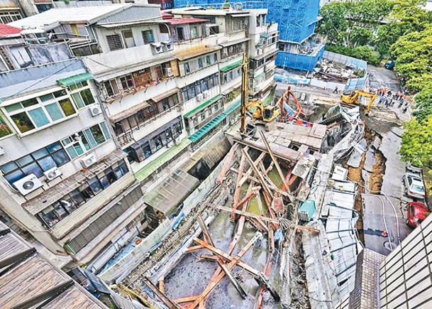 台北7民宅傾斜下陷  工地強開挖害慘367居民