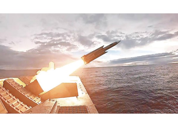 雄風三型反艦導彈是台灣反制解放軍艦隊的重要武器。