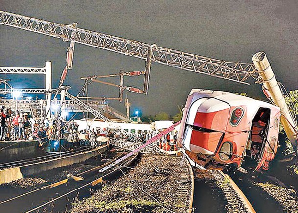 普悠瑪列車事故造成嚴重傷亡。（中時電子報圖片）