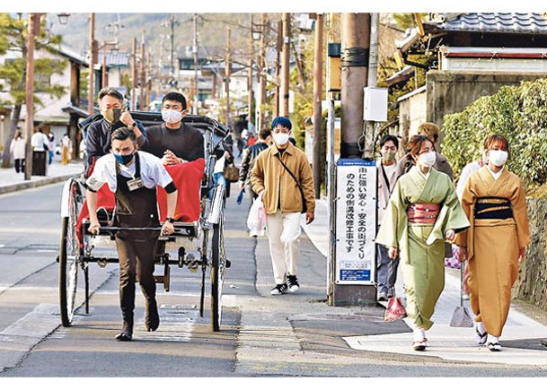 日本推動電子簽證吸引外國旅客。（Getty Images圖片）