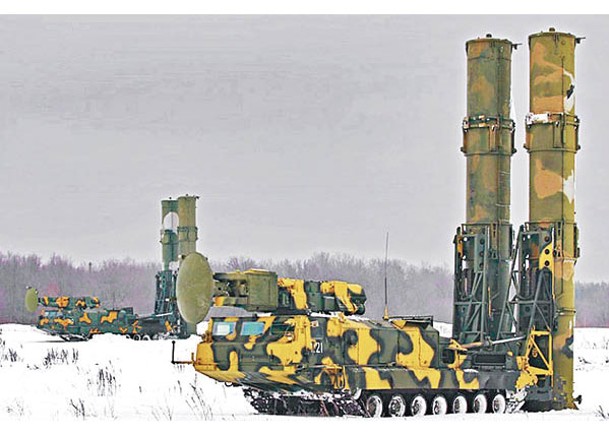 烏克蘭現役S300防空導彈系統。