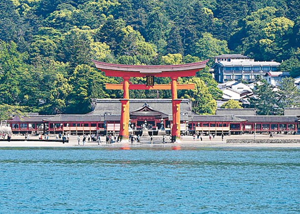 嚴島神社是當地地標。（Getty Images圖片）