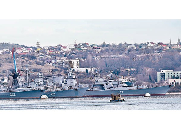 塞瓦斯托波爾一度是俄羅斯黑海艦隊大本營。（Getty Images圖片）