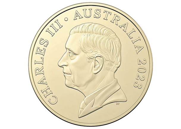 澳洲發布英王硬幣  聖誕前流通
