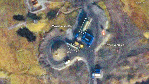 衞星圖像拍到俄羅斯準備測試海燕核動力巡航導彈。