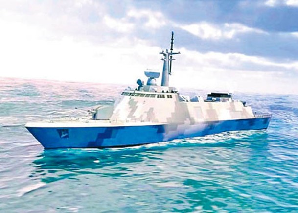 台軍新建的輕型巡防艦上將設Artisan 3D雷達。
